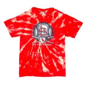 Custom dyed Saint Louis Cardinals T-shirt